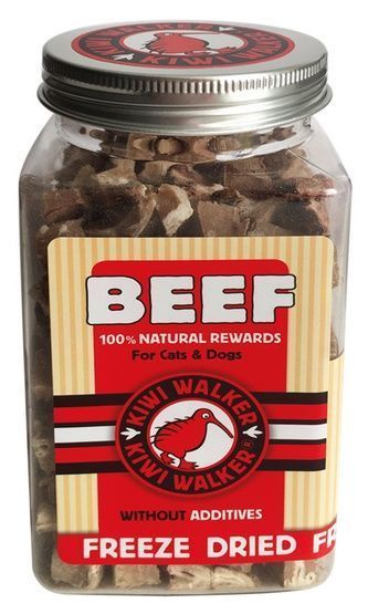 100% Wołowina Kiwi Walker - zdrowy przysmak liofilizowany dla psów 40g