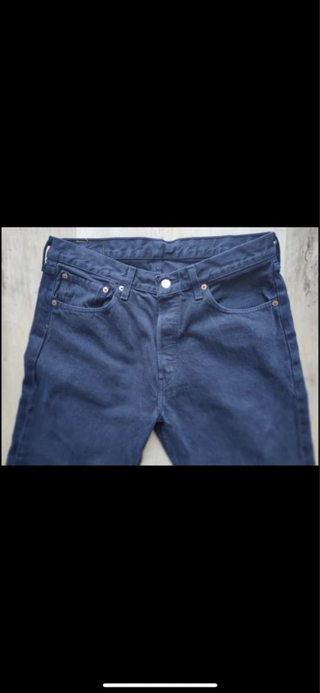 Levis 501 33/36 czarne (pas 86cm) wysylka