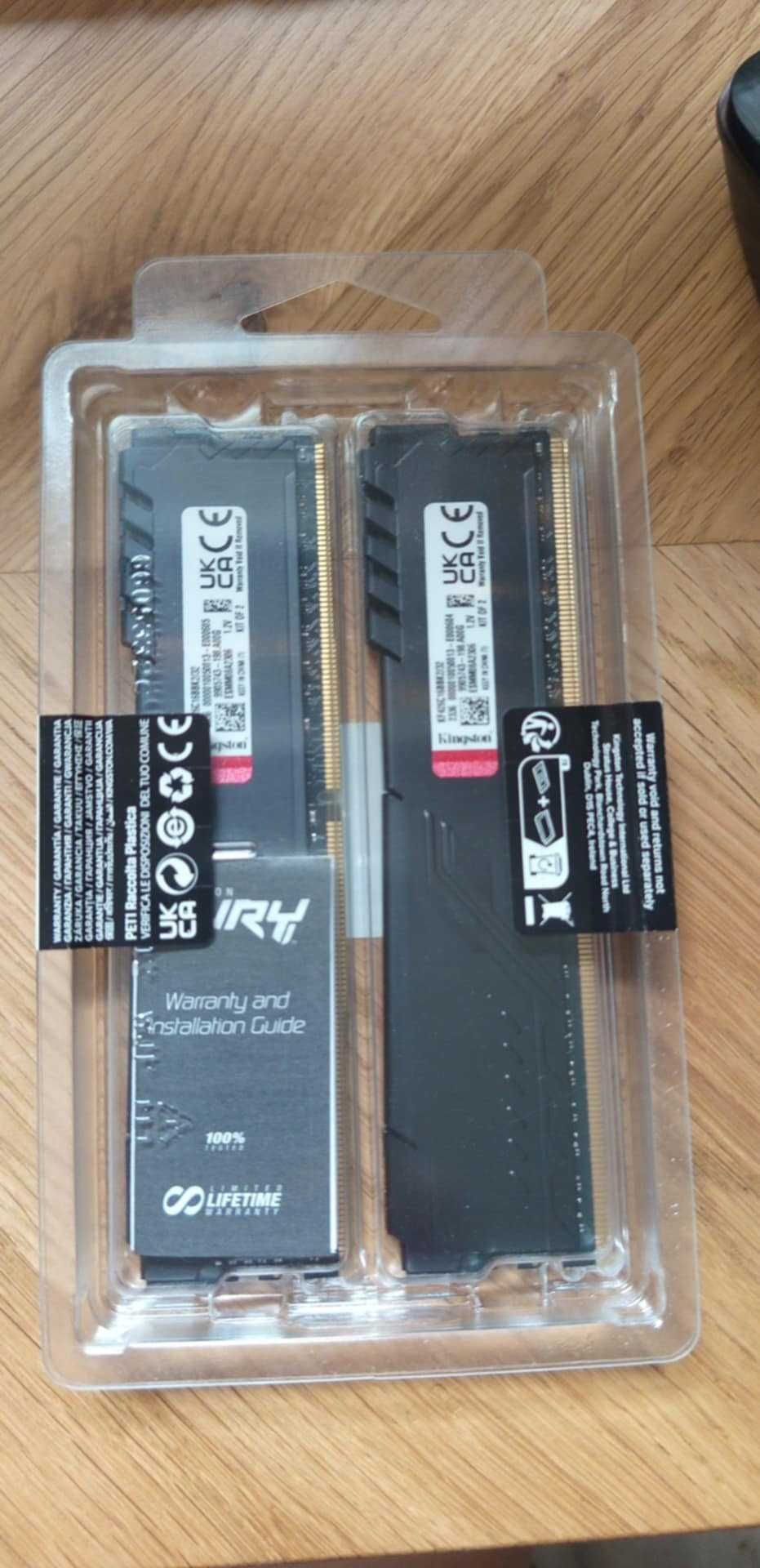 Pamięć RAM 32GB (2x16GB) 2666MHz CL16 DDR4 Kingston FURY