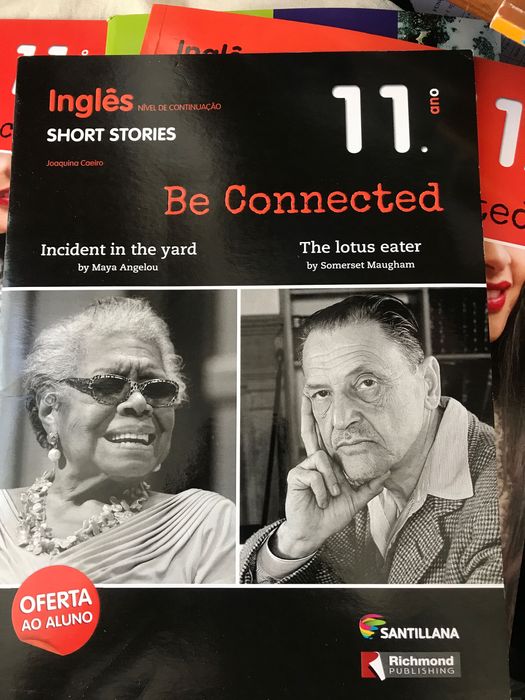 manual escolar + caderno atividade + oferta short stories 10° ano