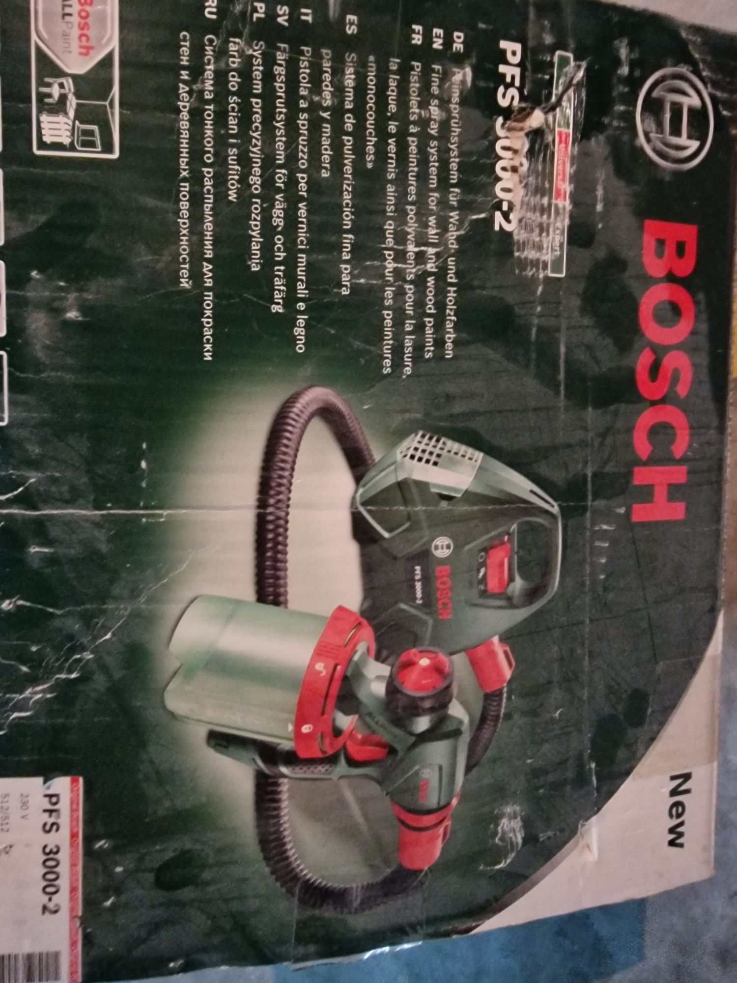 Máquina de pintar spray eléctrica Bosch