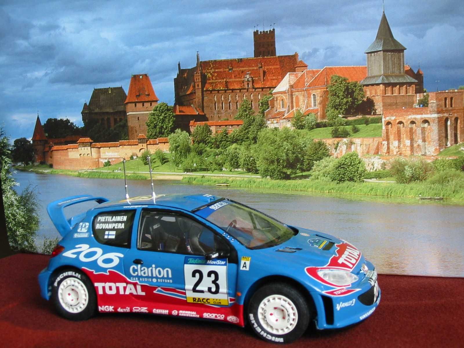 Peugeot 206 WRC  Rally Catalunya  - Rally de España 2002 1/24