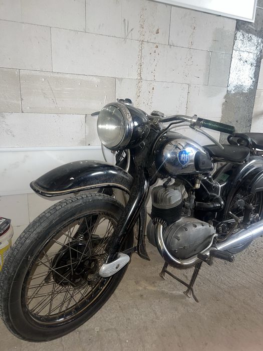 Motocykl NSU 200 cm³ – Rok 1954 – Klasyk!