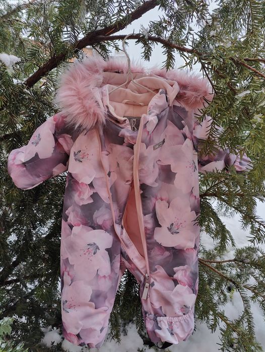 Зимовий дитячий суперерутий комбінезон Lenne 62р