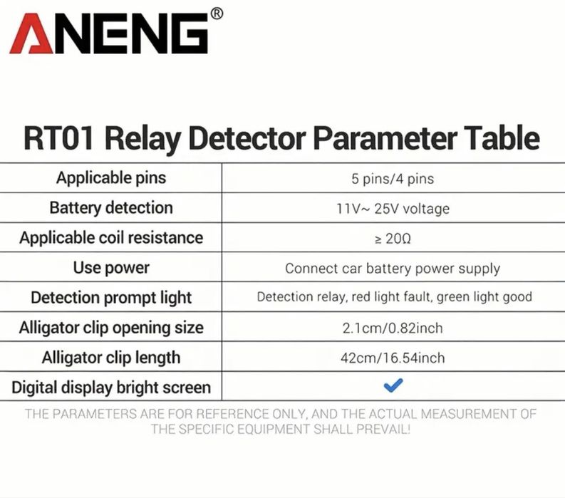 Універсальний тестер реле авто