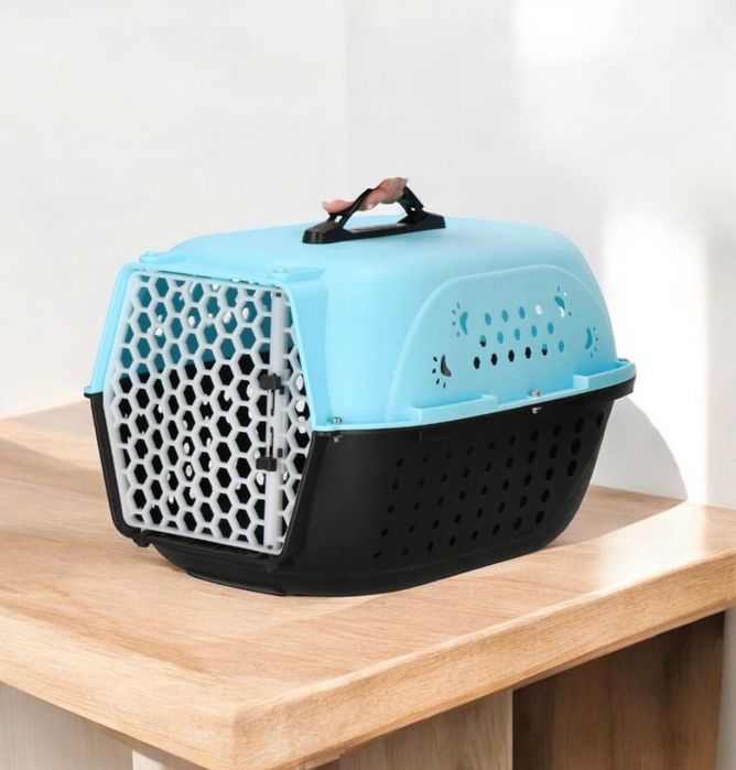 Nowy duży przenośny transporter dla kota psa