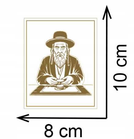 Obrazek na szczęście, powodzenie, bogactwo, pieniądze grawer HDF 8x10