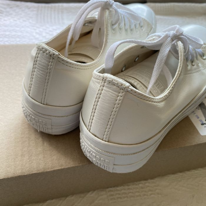 Конверсы converse высокие кеды 37 размер белые