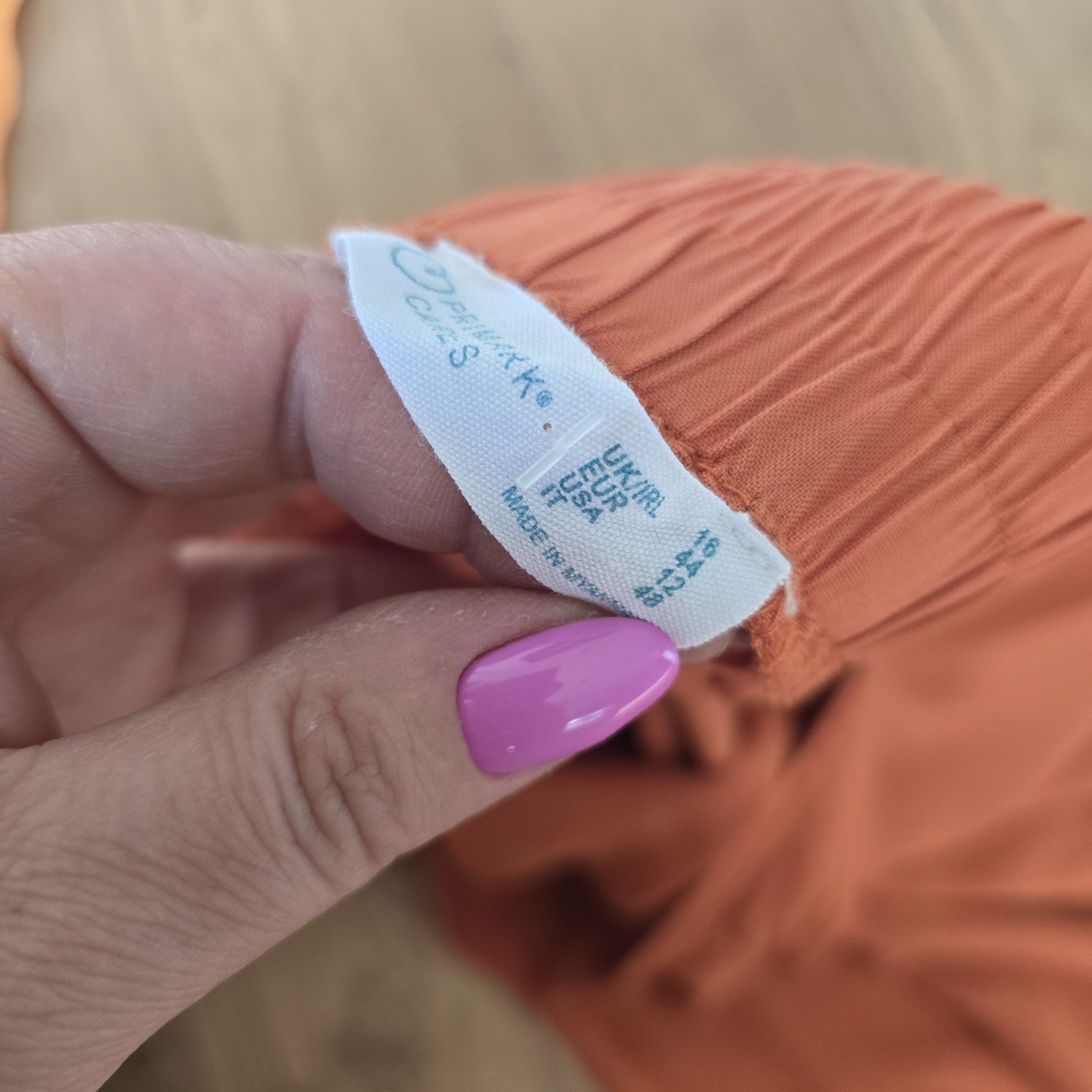 Komplet koszula spodnie kuloty culotte xxl 44 ramia silk viscose Zara