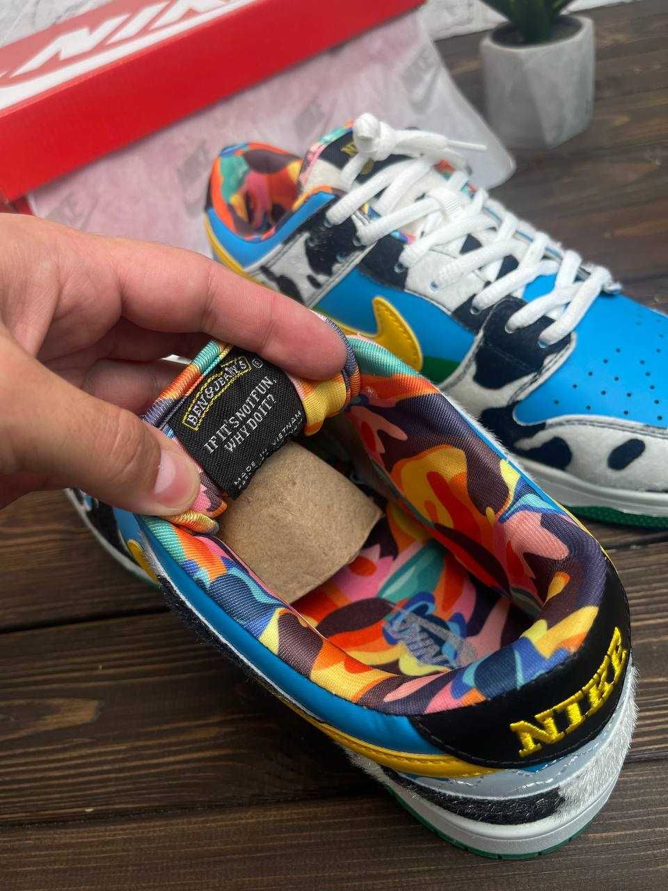 ЗНИЖКА‼️ 43 (27,5 см) Nike SB Dunk Ben & Jerry's Chunky Dunky найк СБ