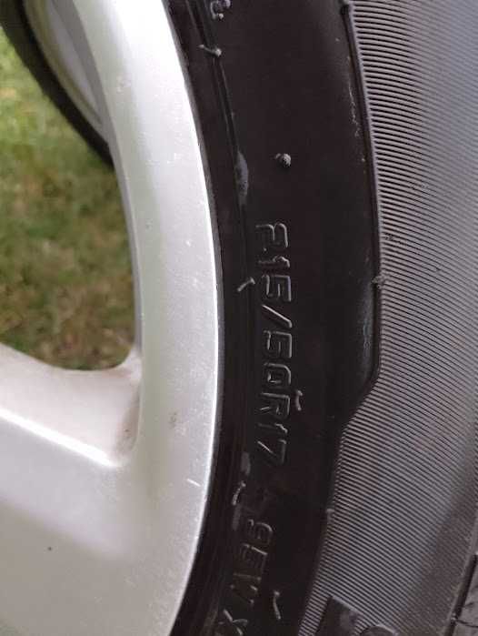 Audi A4 B6 B7 Alufelgi z oponami 17 cali 5x112 komplet