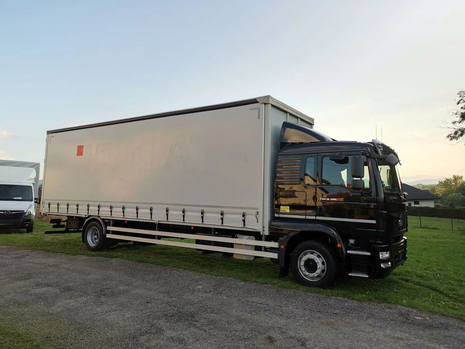 MAN TGM 18.290 E6 tylko 183.000km ! 9m 22 EURO PALETY! FIRANKA 1 WŁAŚCICIEL SALON POLSKA! JAK NOWY ZOBACZ! Tgl atego eurocargo midlum premium