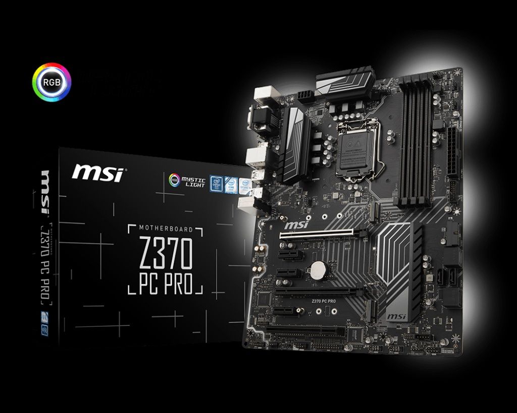 MSI Z370 PC PRO + i7 9700kf