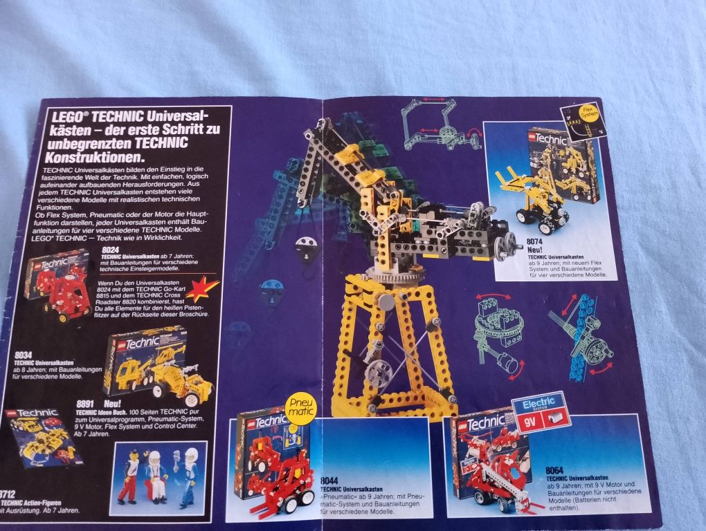 LEGO katalog technic z 1991r niemiecki