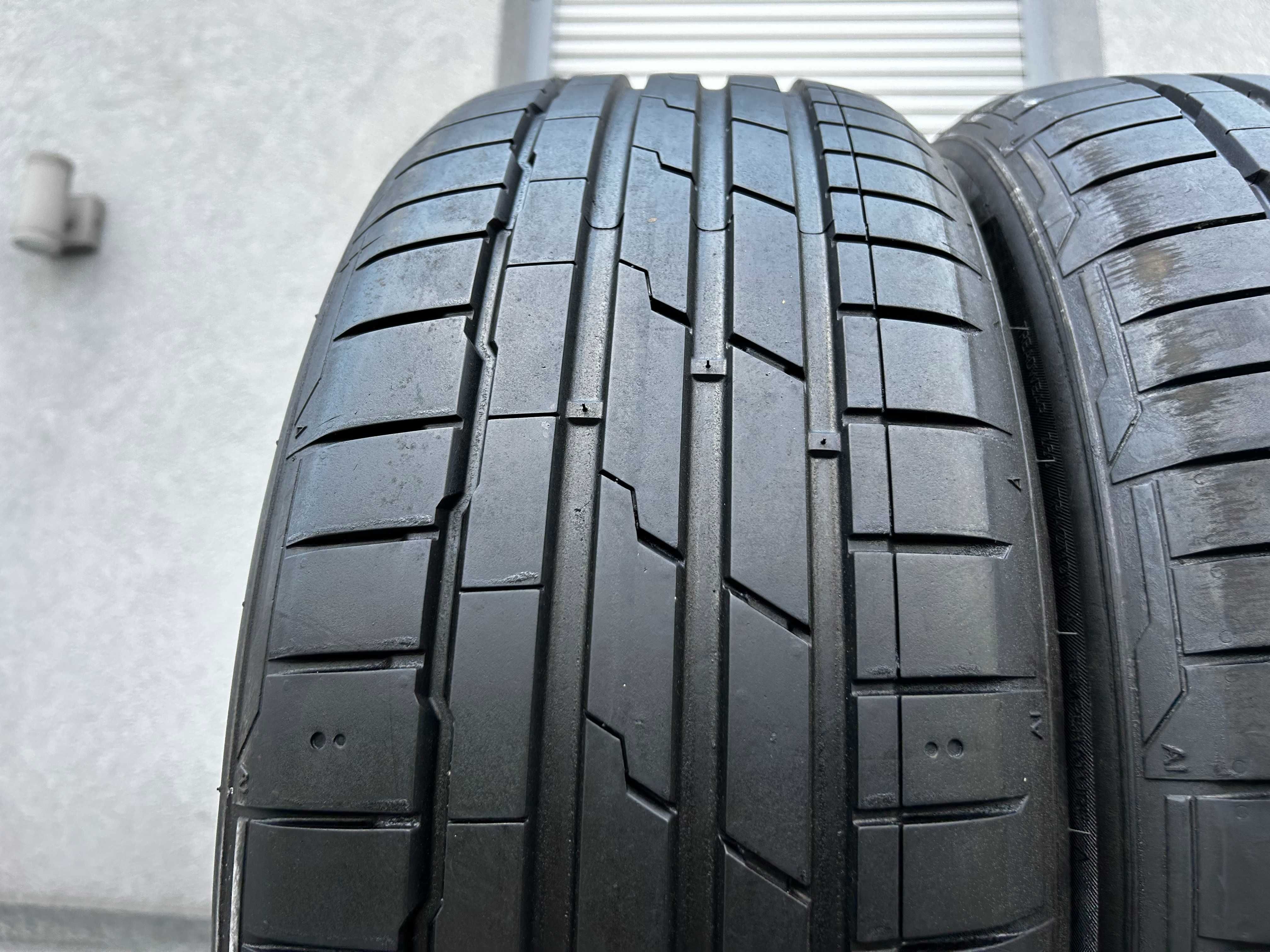 x2 letnie 205/55R17 Hankook 6,7mm 100% bieżnika 2020 świetny stan L545