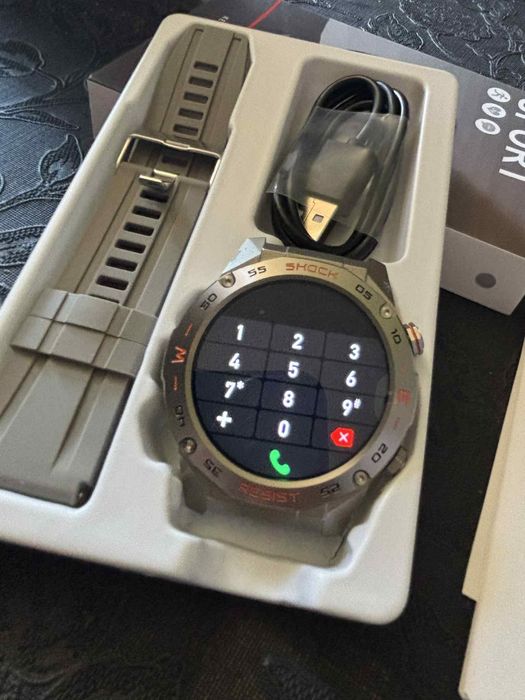 Zegarek Męski Smartwatch HD Silver  Model H60