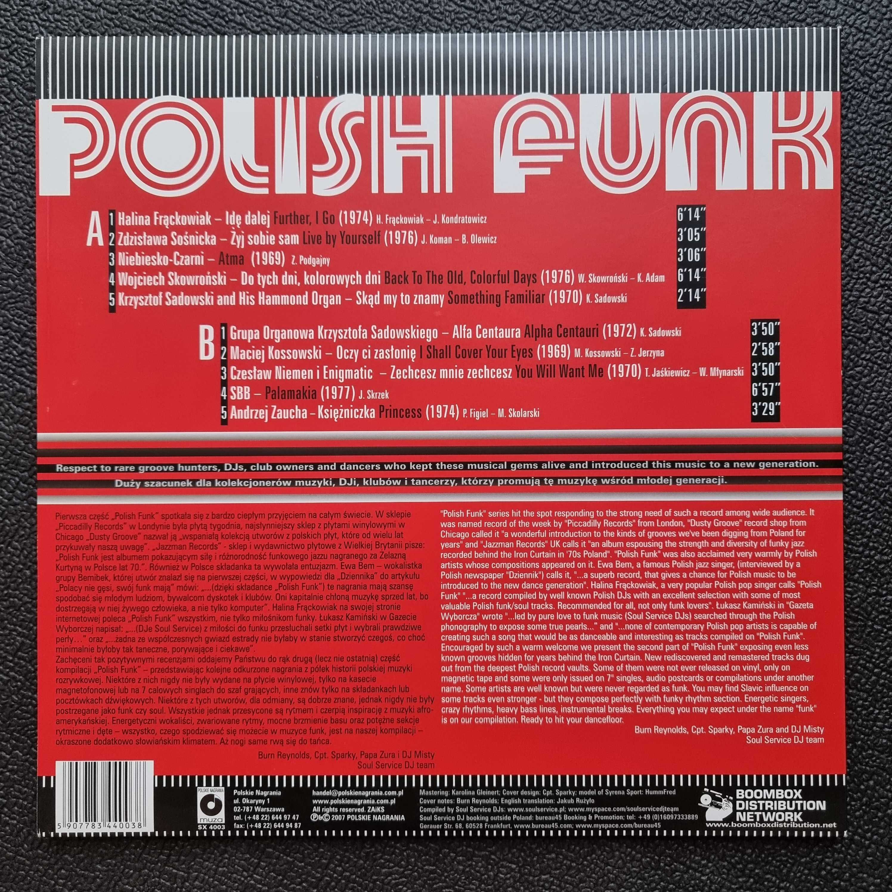 Polish Funk 2 - The Unique Selection Of Rare Grooves From Poland Winyl