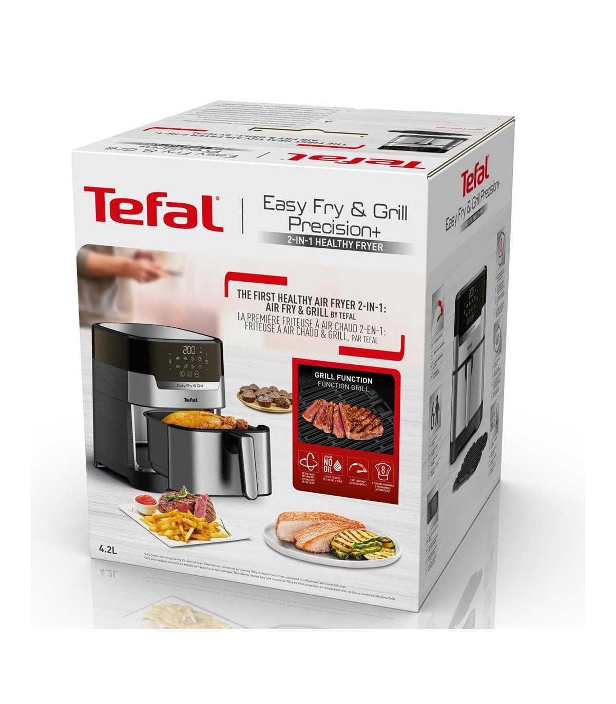 Мультипіч (аерофритюрниця) Tefal Easy Fry&Grill Precision EY505D15