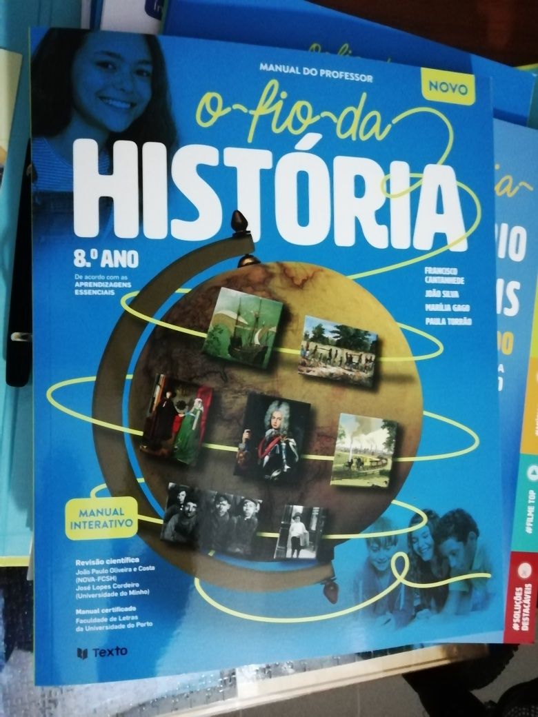 Novo O fio da História 8 Texto Editores - Dossier do Professor Novo!