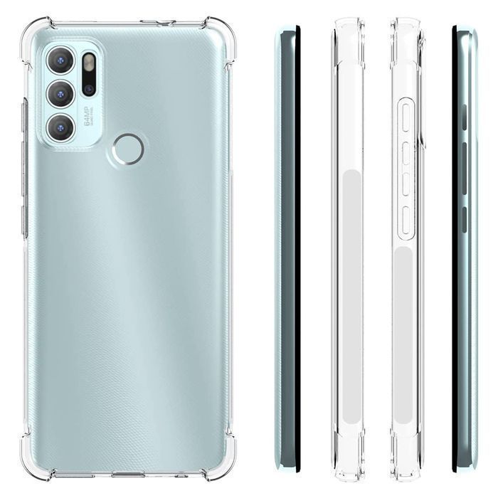 Etui pancerne ShockProof Alogy do Motorola Moto G60s Przezroczyste
