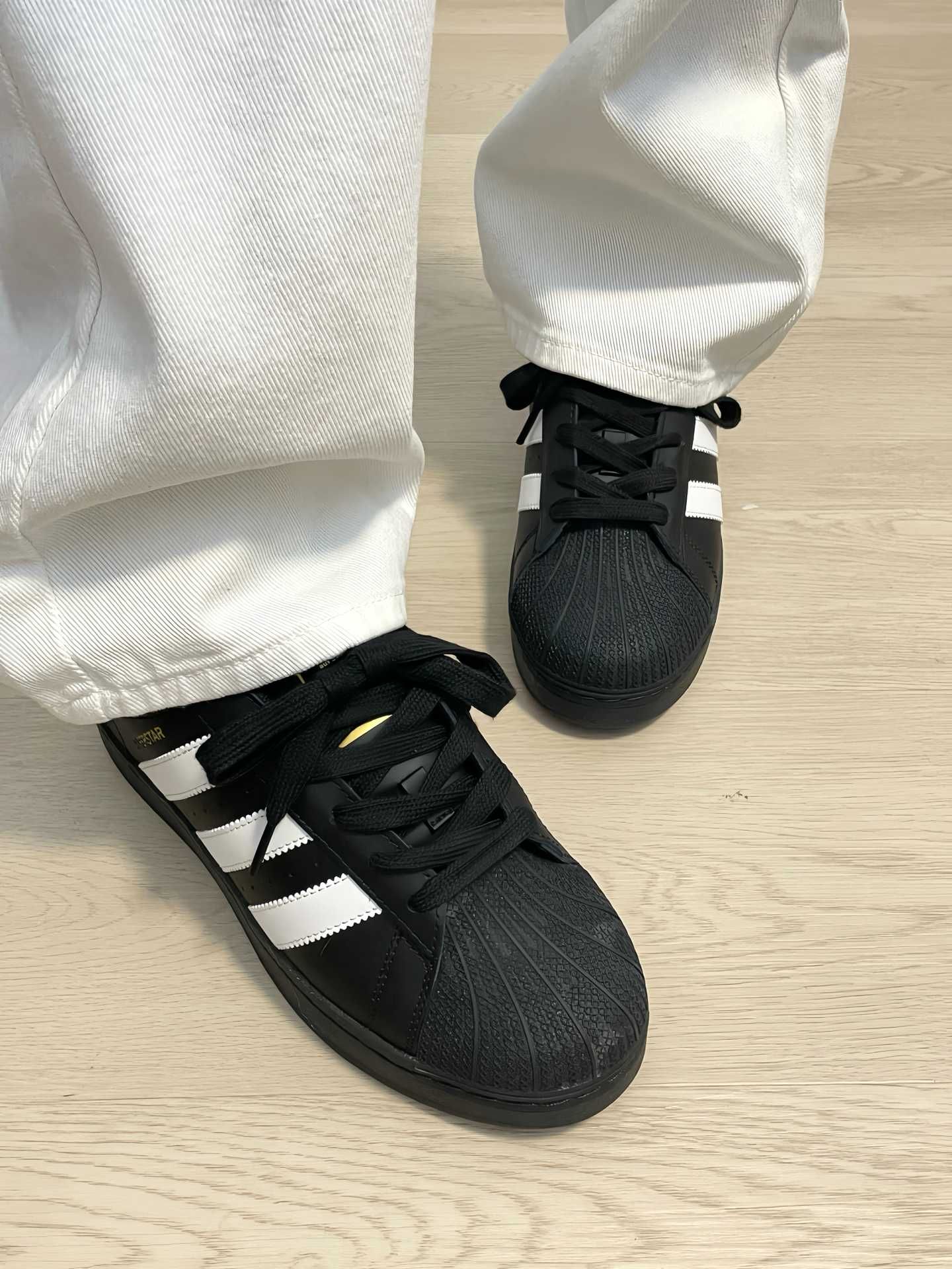 adidas Superstar Core Black Trampki unisex damskie nowe, z metką R.38