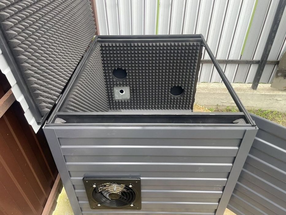 Защитный кожух для генеретора, короб шумо-вибро поглощения.