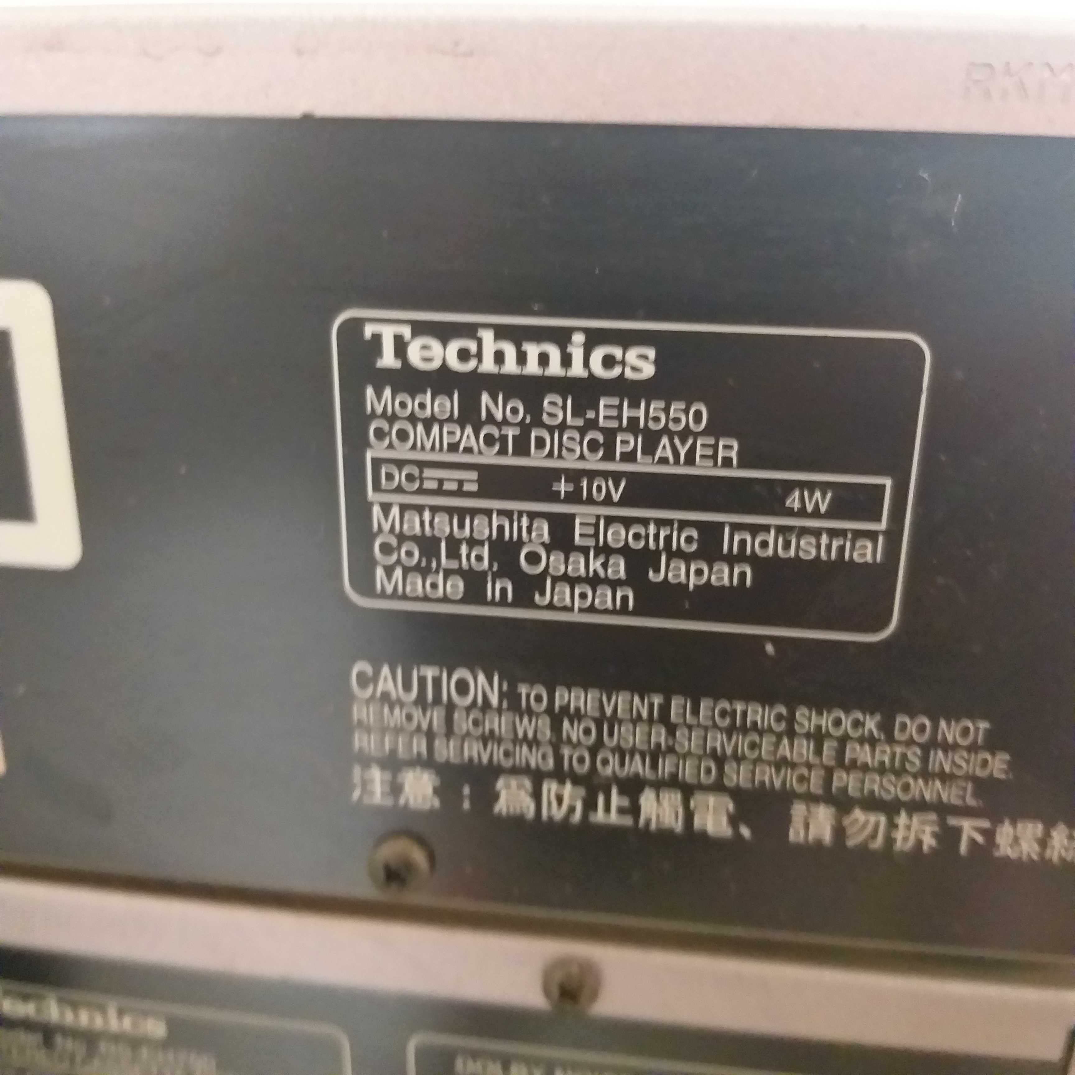 Компонентная стерео система TECHNICS sc-eh550 (Япония) работает