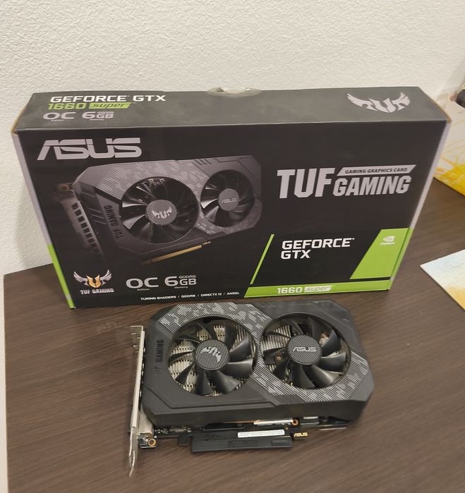 Placa Gráfica Asus GTX 1660 Super OC 6GB