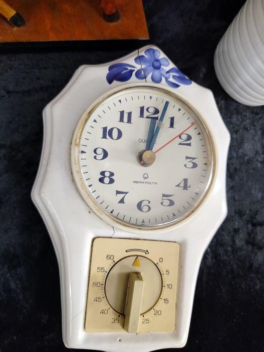 Zegar minutnik fajans Włocławek