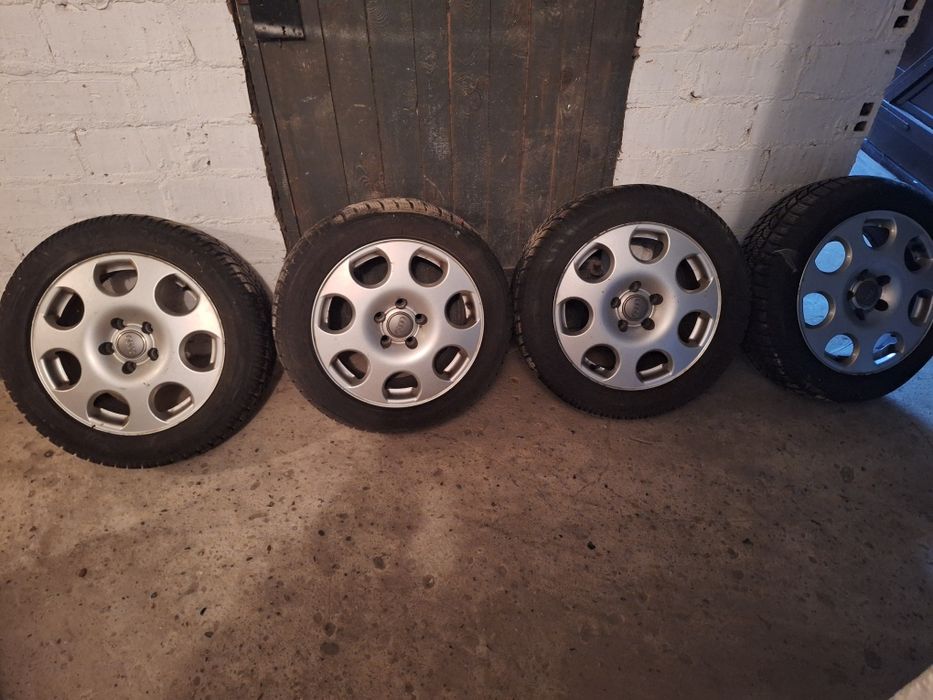 Felgi aluminiowe koła opony zima Audi A6 C5 A4 B5 B6 16" 5X112 kpl