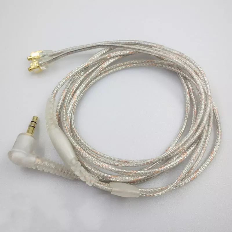 MMCX Cable for Shure SE215 SE315 SE535 SE846 Earphones кабель наушники