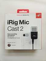 Мікрофон iRig Mic Cast 2 для якісного запису звуку ваших відео