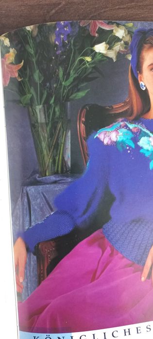 Wzory swetrów Diana 11 / 1990