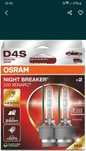 D4S 35W XENARC NIGHT BREAKER LASER +220% 2 szt firmy OSRAM nowe