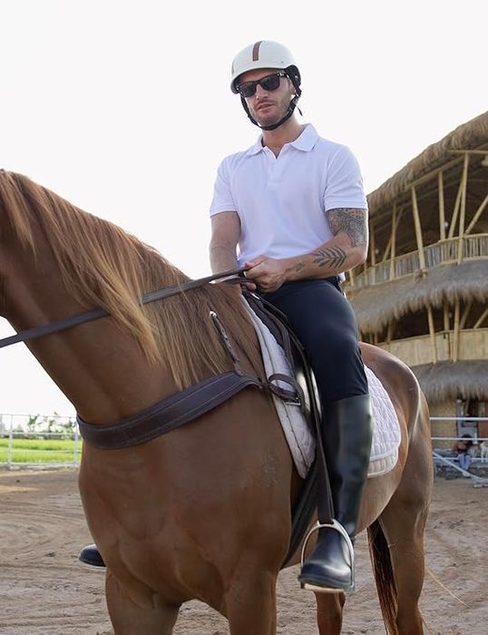 ZENGVEE Zestaw 3 Koszulek Polo Męskie Polówki S