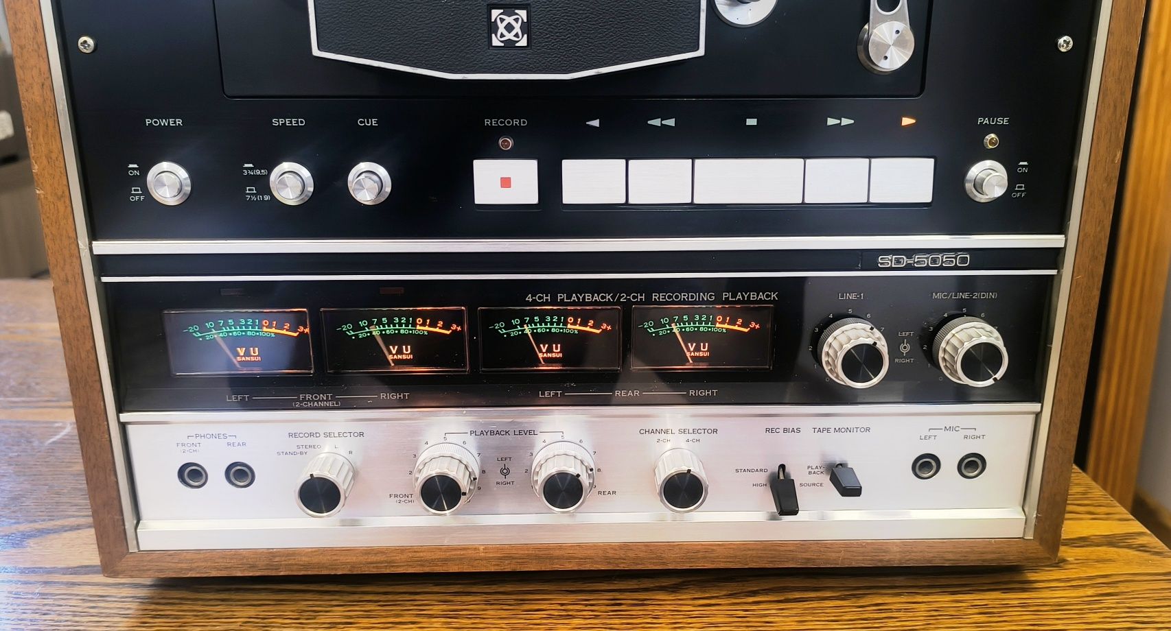 Sansui SD-5050 magnetofon szpulowy  220v