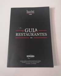 Guia de restaurantes 2018, edição Time Out, patrocínio cerveja Bohemia