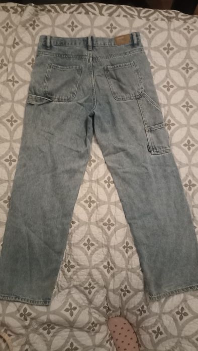 Jeansy Baggy Cropp W28 L32 chłopak