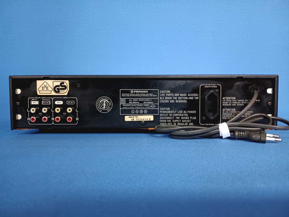 équalizador PIONEER SG-550