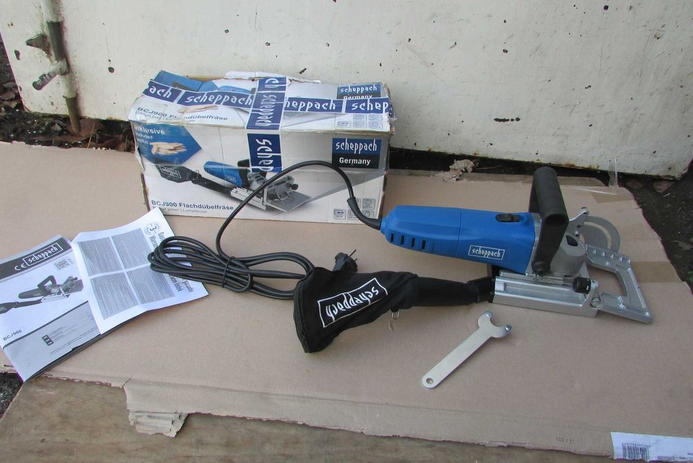 Фрезер ламельний для дюбельних з'єднань Scheppach (з Німеччини)