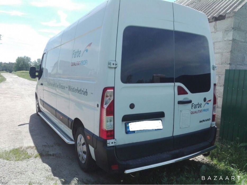 Кенгурятник, Пороги Renault Master 2010+