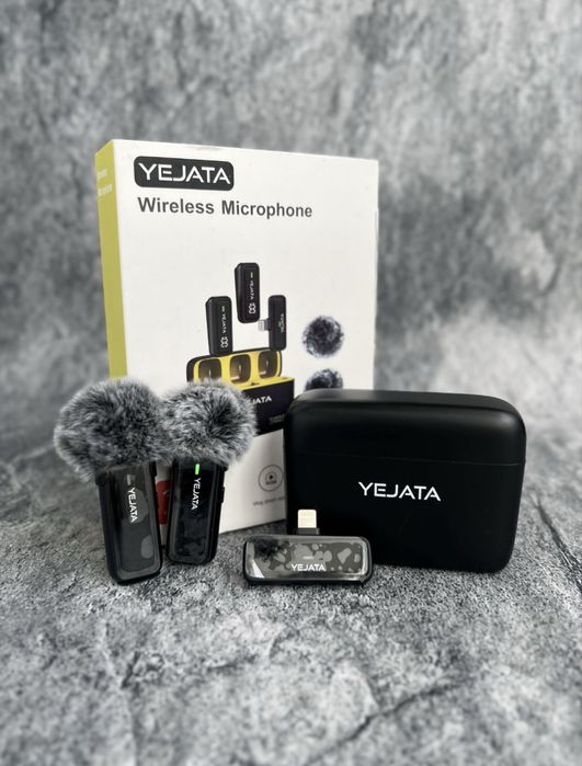 Мікрофон петличний професійний YEJATA iphone