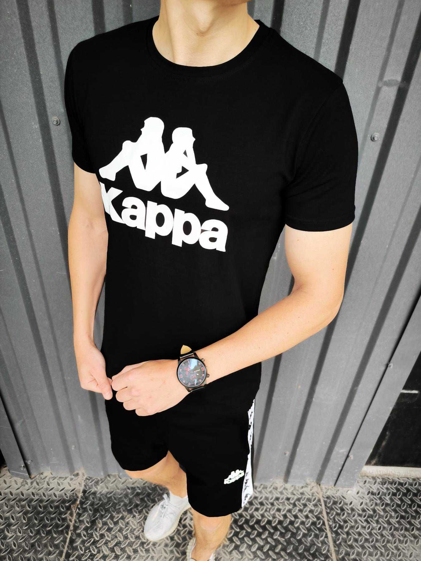 Розпродаж літній комплект Kappa футболка + шорти Каппа