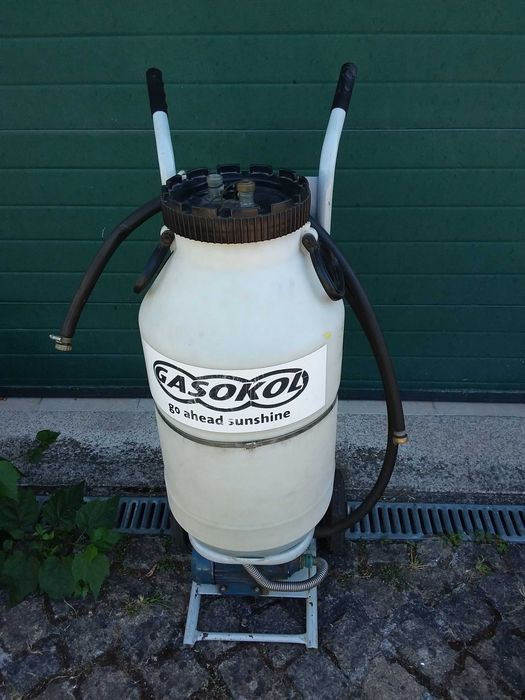 MAQUINA CARGA FLUIDO SOLAR  GASOKOL