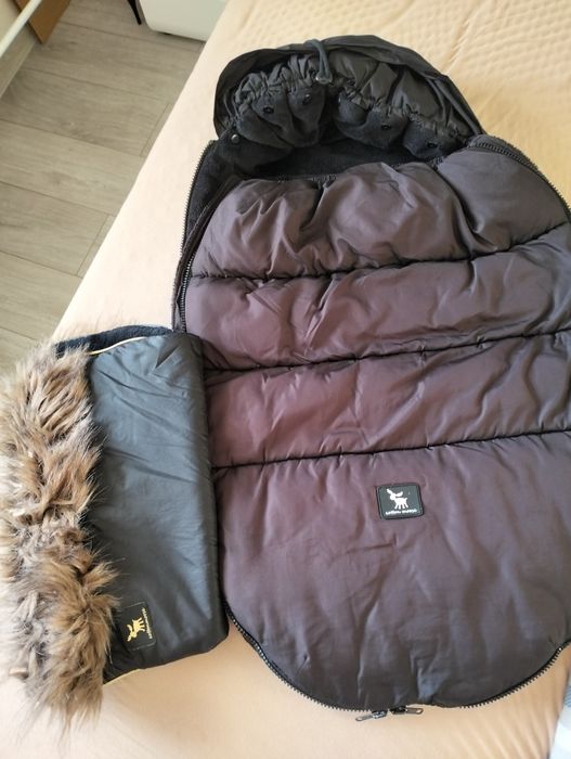 Śpiworek i mufka cotton moose