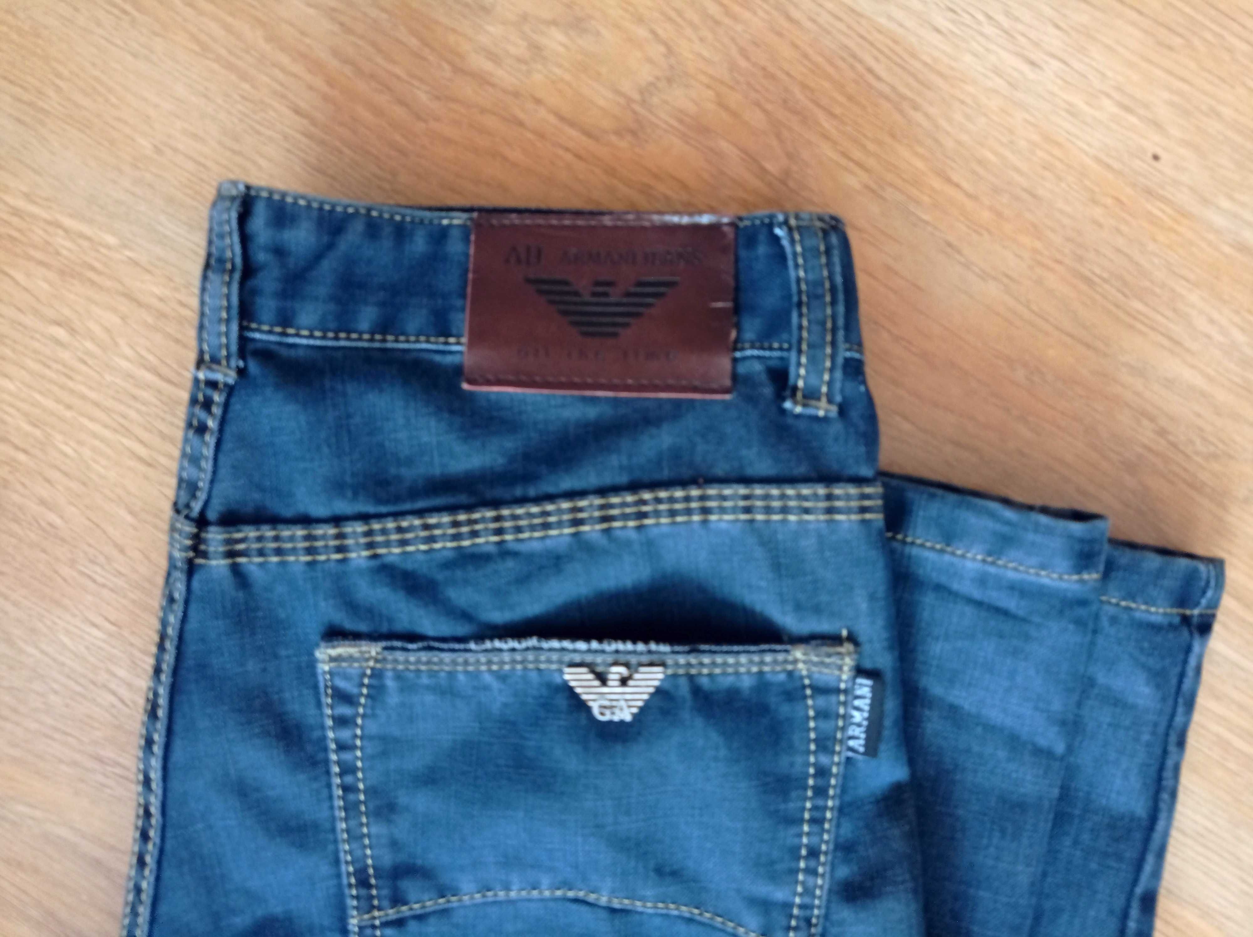 GIORGIO ARMANI Jeansy spodnie męskie XL 31/32 dżinsy W31 L32 w31l32