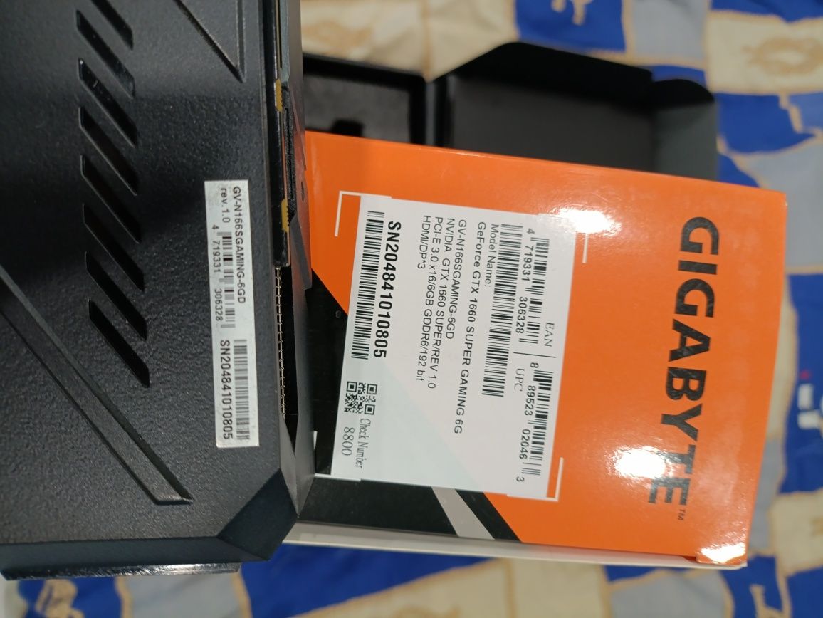 Відеокарта GeForce GTX 1660 SUPER Gaming 6GB DDR6