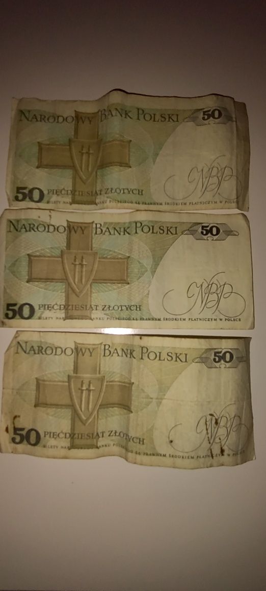 Banknoty 10,20,50,100 zł