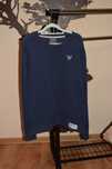 Granatowy Sweter Marki Diesel Jeans, Rozmiar L