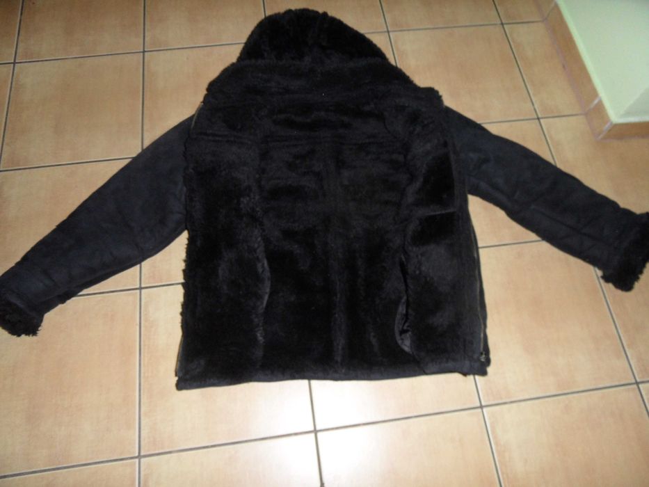 Męski Ciepły fajny kożuch